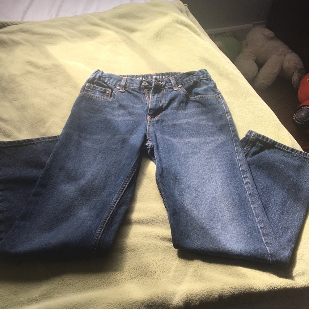 Boys Fallscreek straight leg jeans size 14